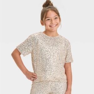 ⭐️5 for $20⭐️ Art class sparkle sequin party top- M (8)